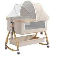 本日大幅値下げ❣️新品✨出産祝い❤️ベビーベッド 添い寝ベッド ゆりかご 音楽再生 本日大幅値下げ❣️新品✨出産祝い❤️ベビーベッド 添い寝ベッド